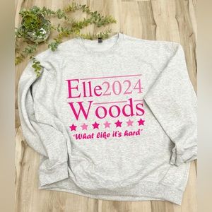 New / Boutique Custom Elle Woods 2024 sweatshirt